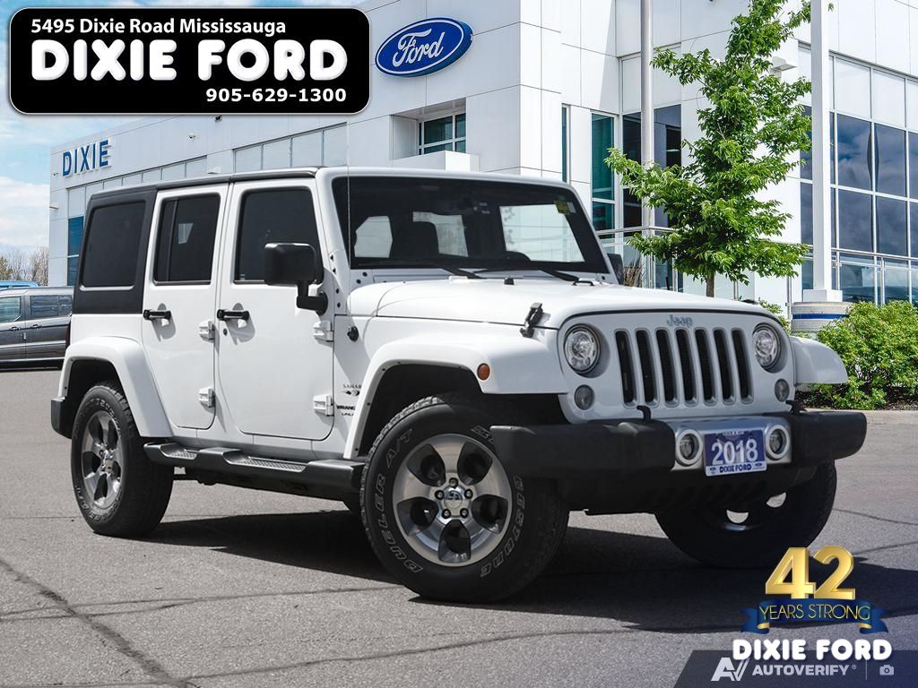 Used 2018 Jeep Wrangler-JK-Unlimited Sahara N1074A