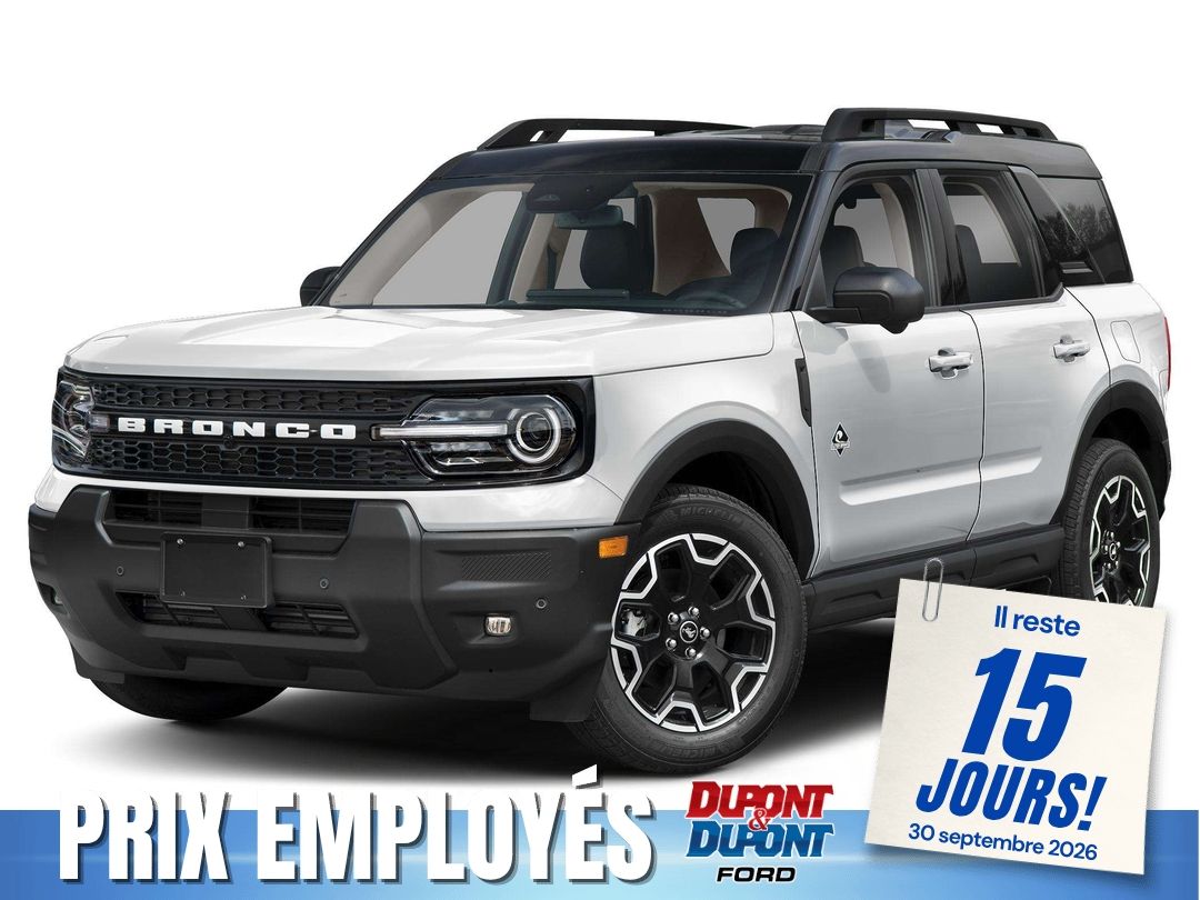 New 2026 Ford Bronco-Sport Outer-Banks 26611