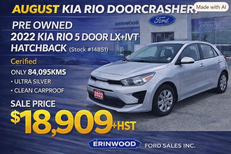 2022 Kia Rio 5-door