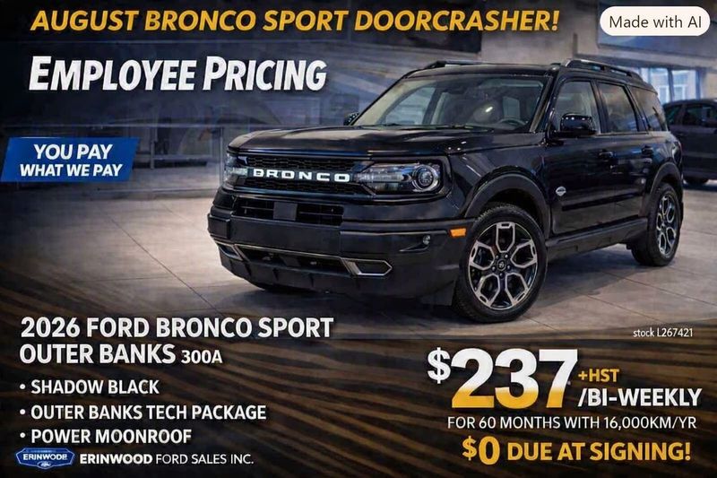 2026 Ford Bronco Sport