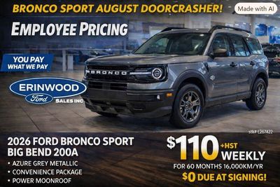 2026 Ford Bronco Sport
