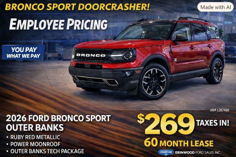 2026 Ford Bronco Sport