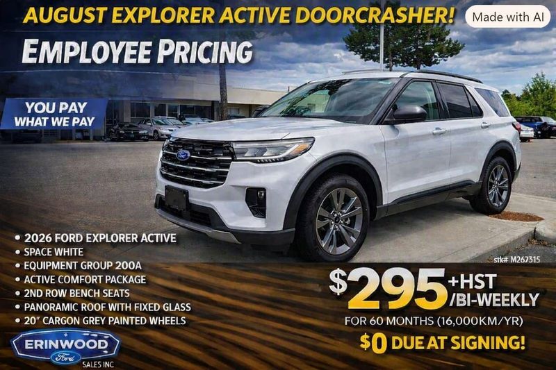2026 Ford Explorer