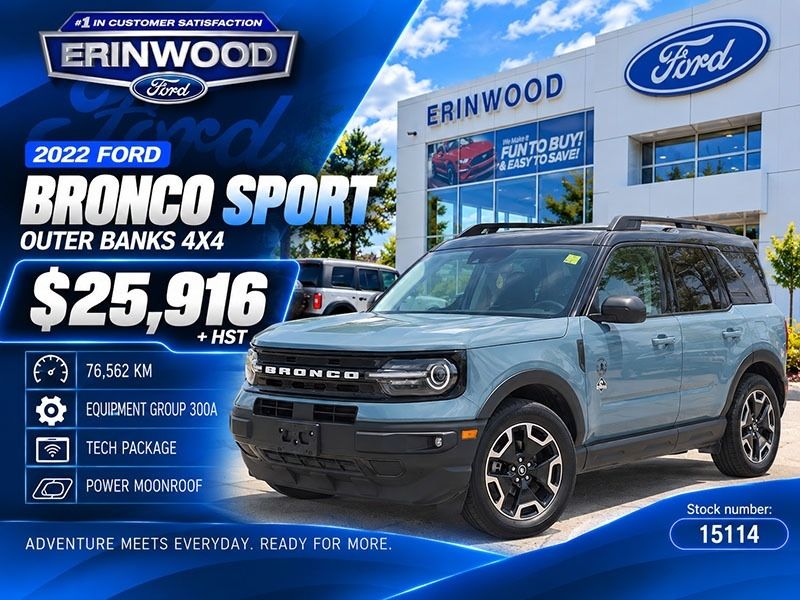 2022 Ford Bronco Sport