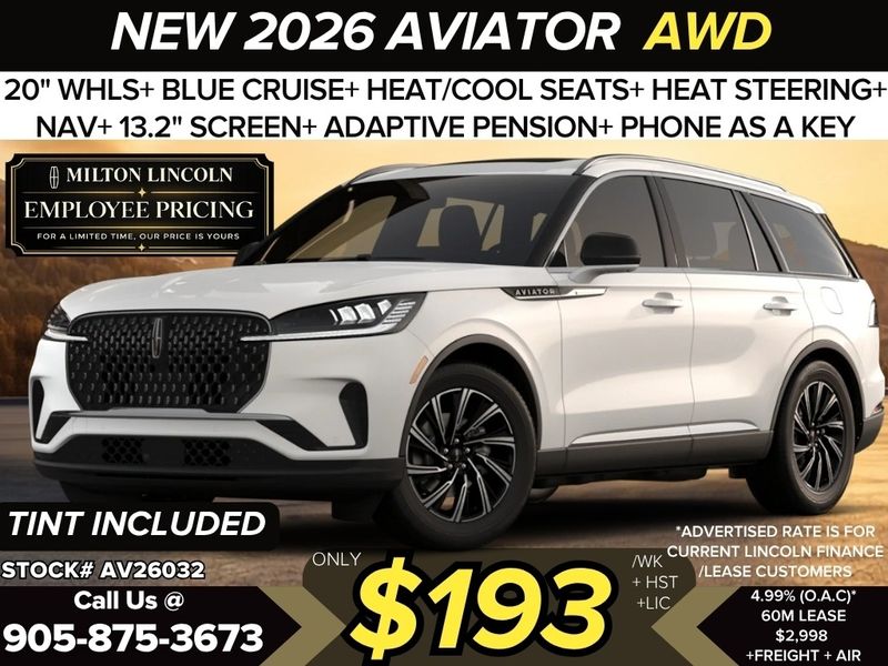 2026 Lincoln Aviator