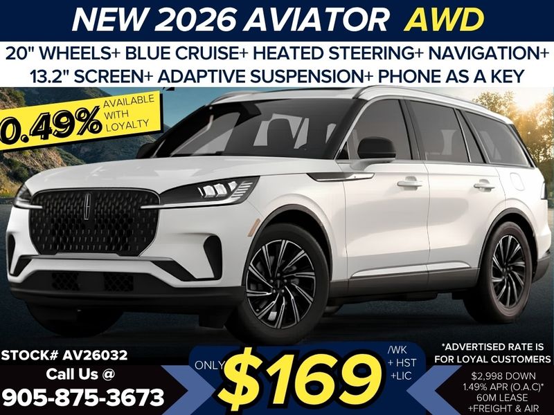 2026 Lincoln Aviator