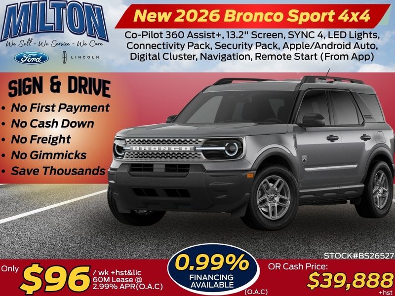 2026 Ford Bronco Sport