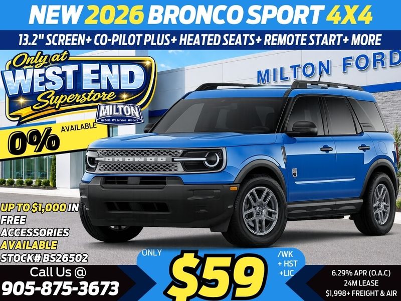 2026 Ford Bronco Sport