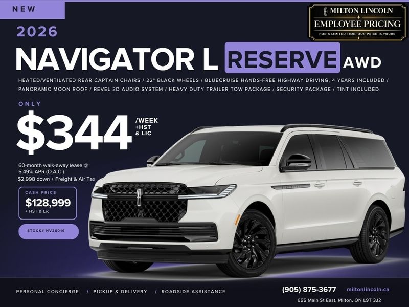 2026 Lincoln Navigator