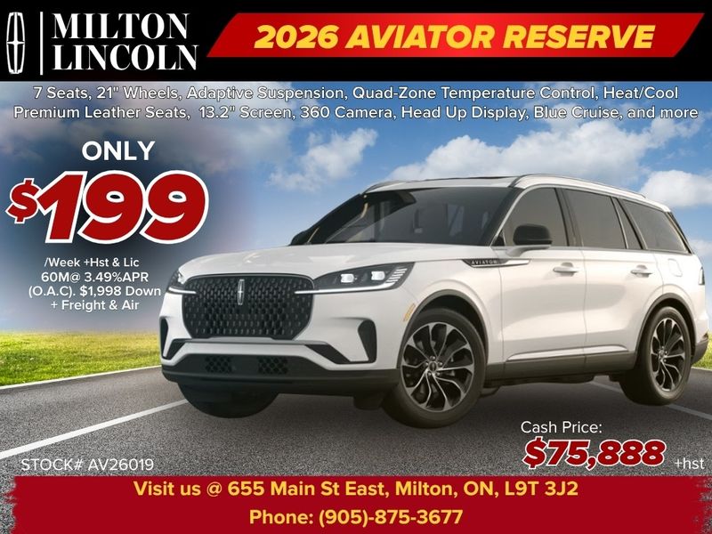 2026 Lincoln Aviator