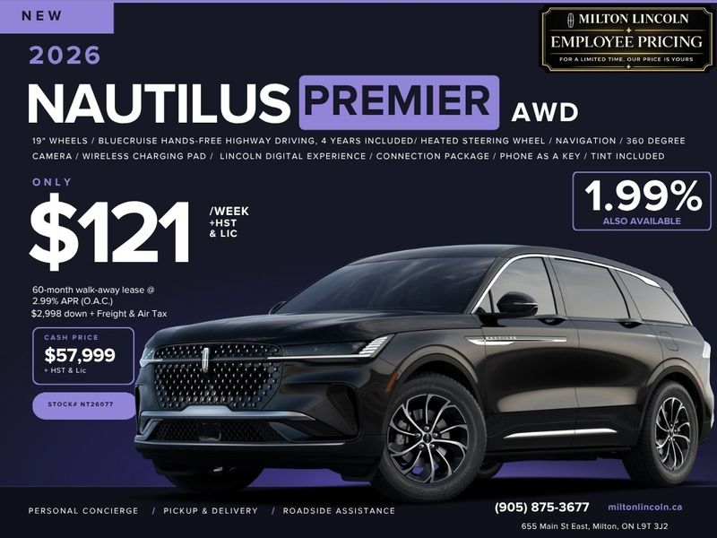 2026 Lincoln Nautilus
