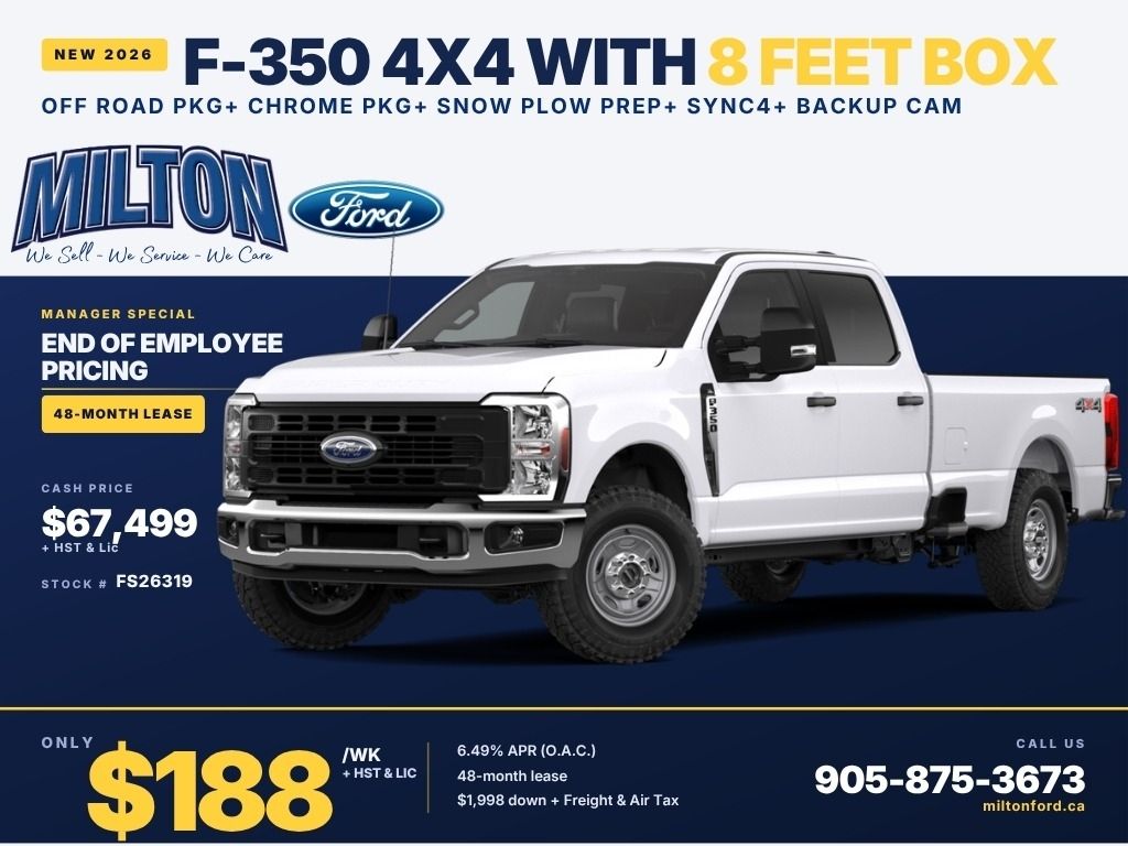 New 2026 Ford Super-Duty F-350-XL AD-FS26319
