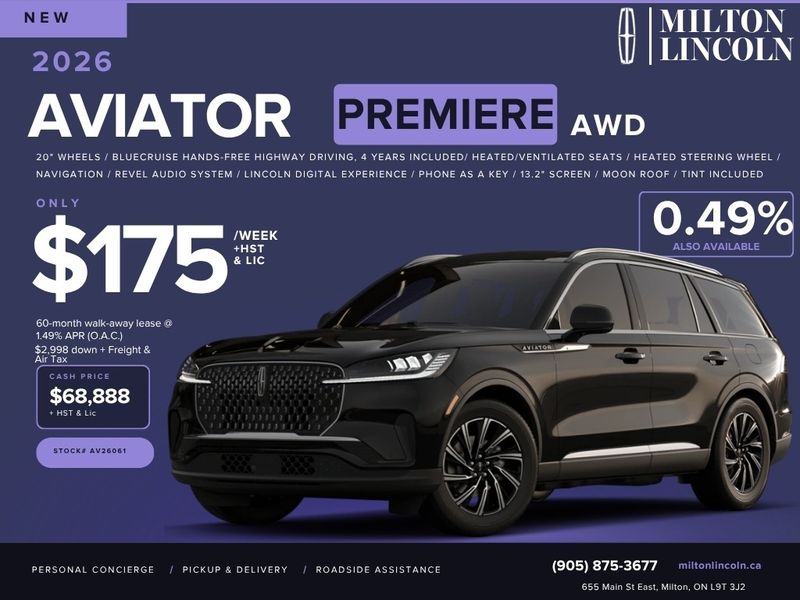 2026 Lincoln Aviator
