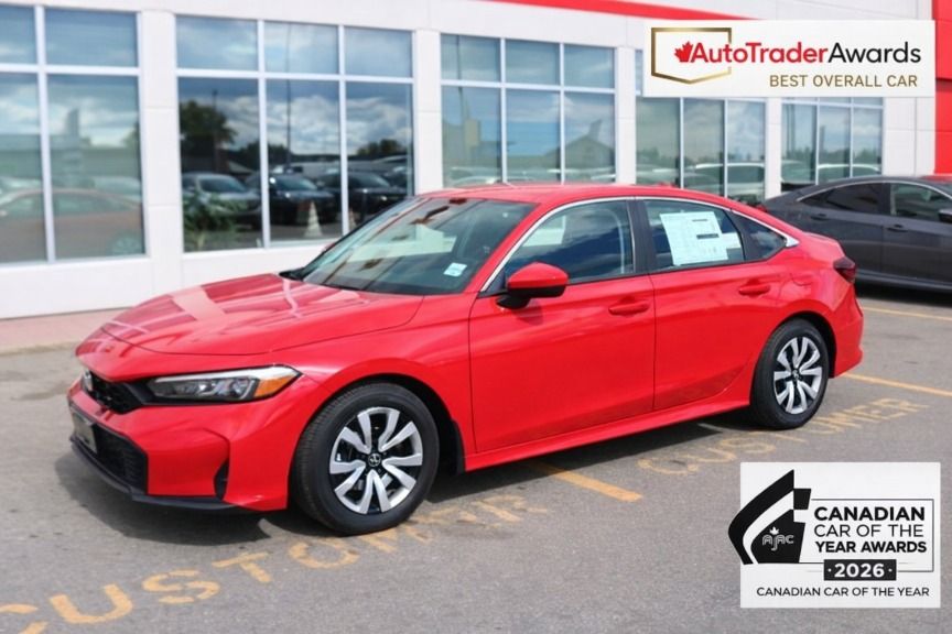 New 2026 Honda Civic-Sedan LX 26033