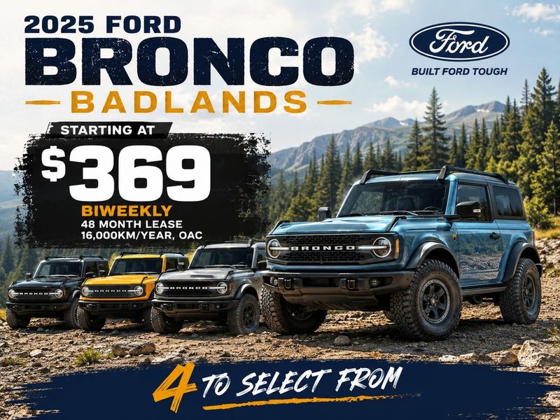 2025 Ford Bronco