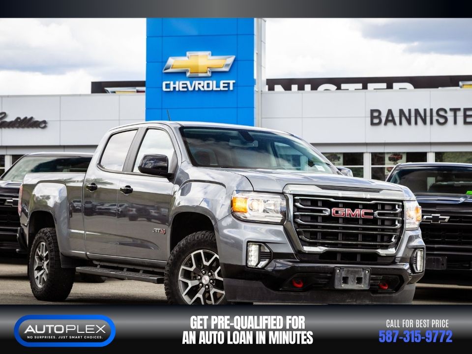 Used 2022 GMC Canyon 4WD-AT4-w/Leather 486P273
