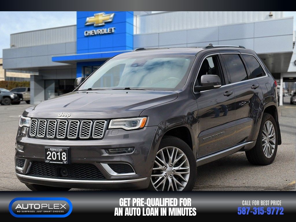 Used 2018 Jeep Grand-Cherokee Summit 58B12392