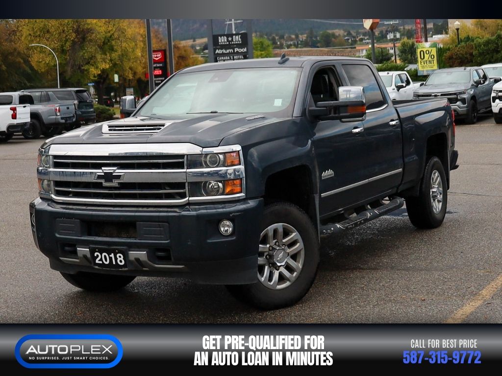 Used 2018 Chevrolet Silverado-3500HD 4WD-Crew-Cab-Standard-Box-High-Country 58N35326B
