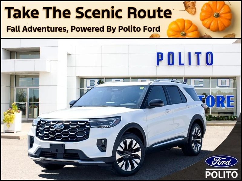 New 2026 Ford Explorer Platinum 26367
