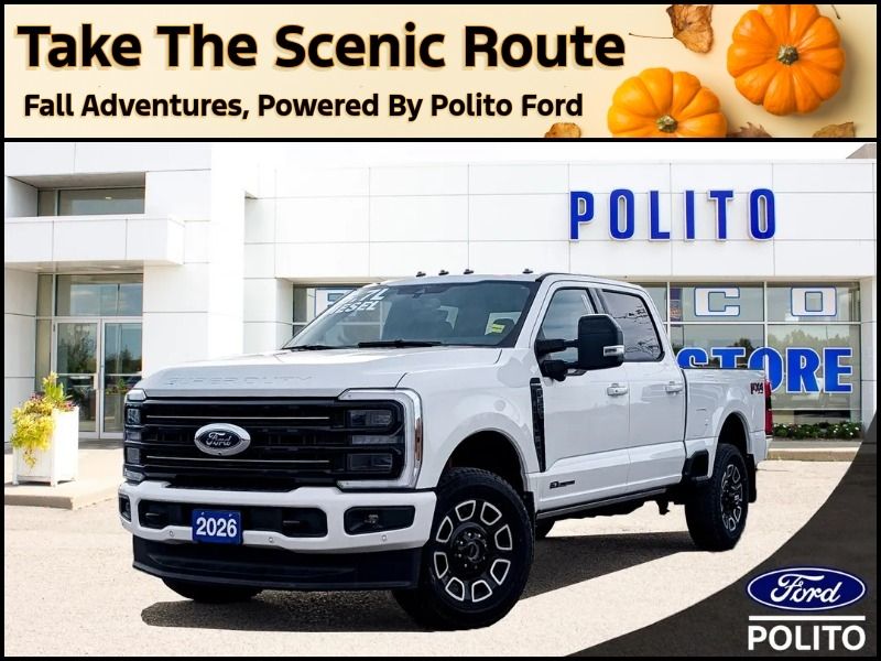 New 2026 Ford Super-Duty-F-350-SRW Platinum 26463