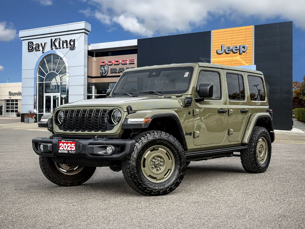 Used 2025 Jeep Wrangler-4xe Willys-'41 8648