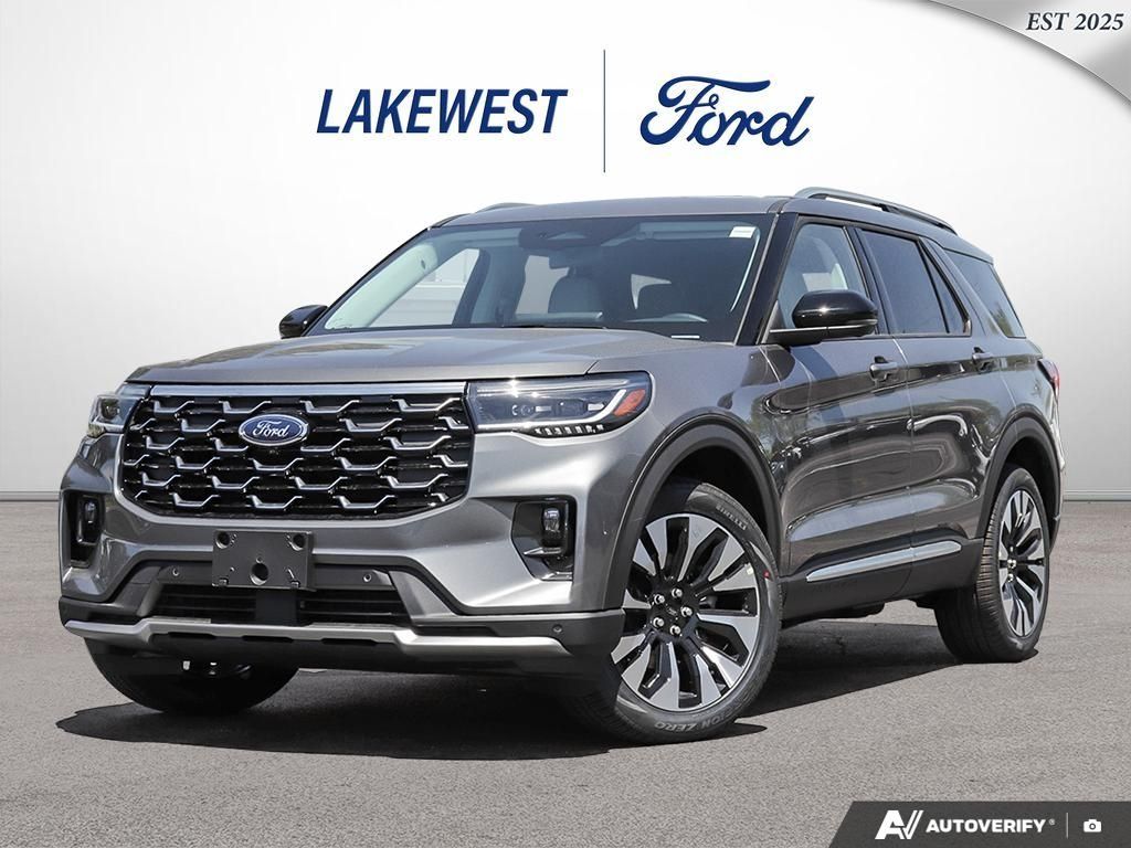 New 2026 Ford Explorer Platinum 8033X6