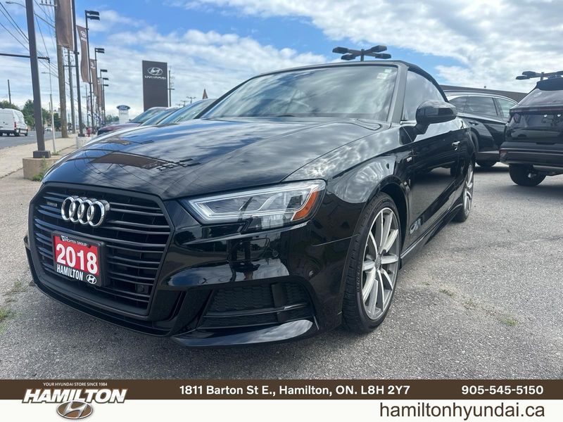2018 Audi A3 Cabriolet