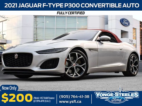 Used 2021 Jaguar F-TYPE P300 (P4039A) Thornhill, ON | Yonge