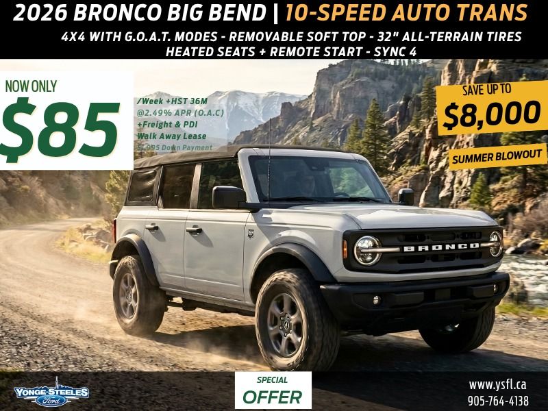 2026 Ford Bronco