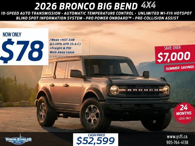 2026 Ford Bronco
