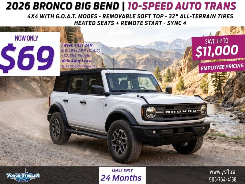 2026 Ford Bronco