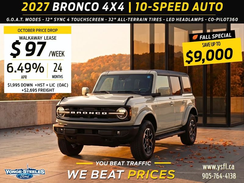 2027 Ford Bronco