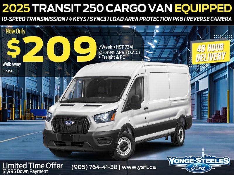 2025 Ford Transit Cargo Van
