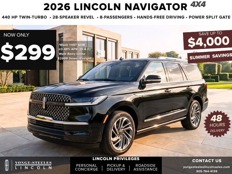 2026 Lincoln Navigator