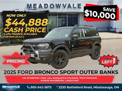 2025 Ford Bronco Sport