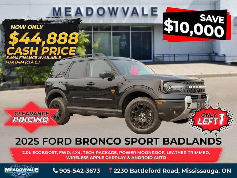 2025 Ford Bronco Sport