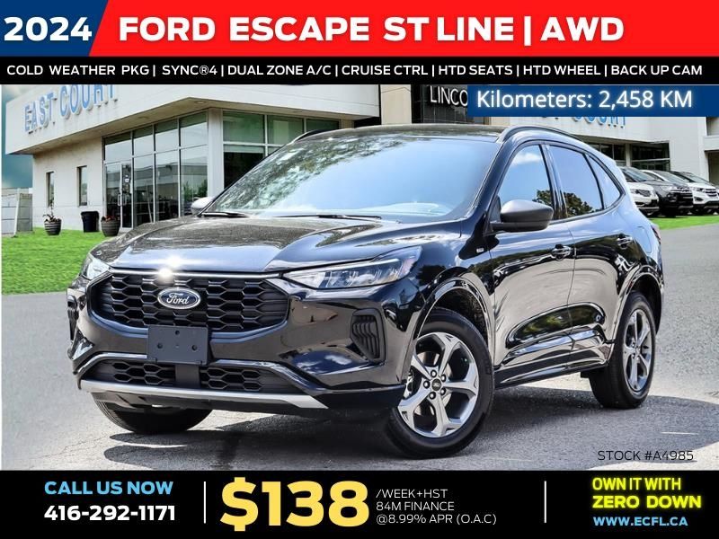 Used 2024 Ford Escape ST-Line A4985