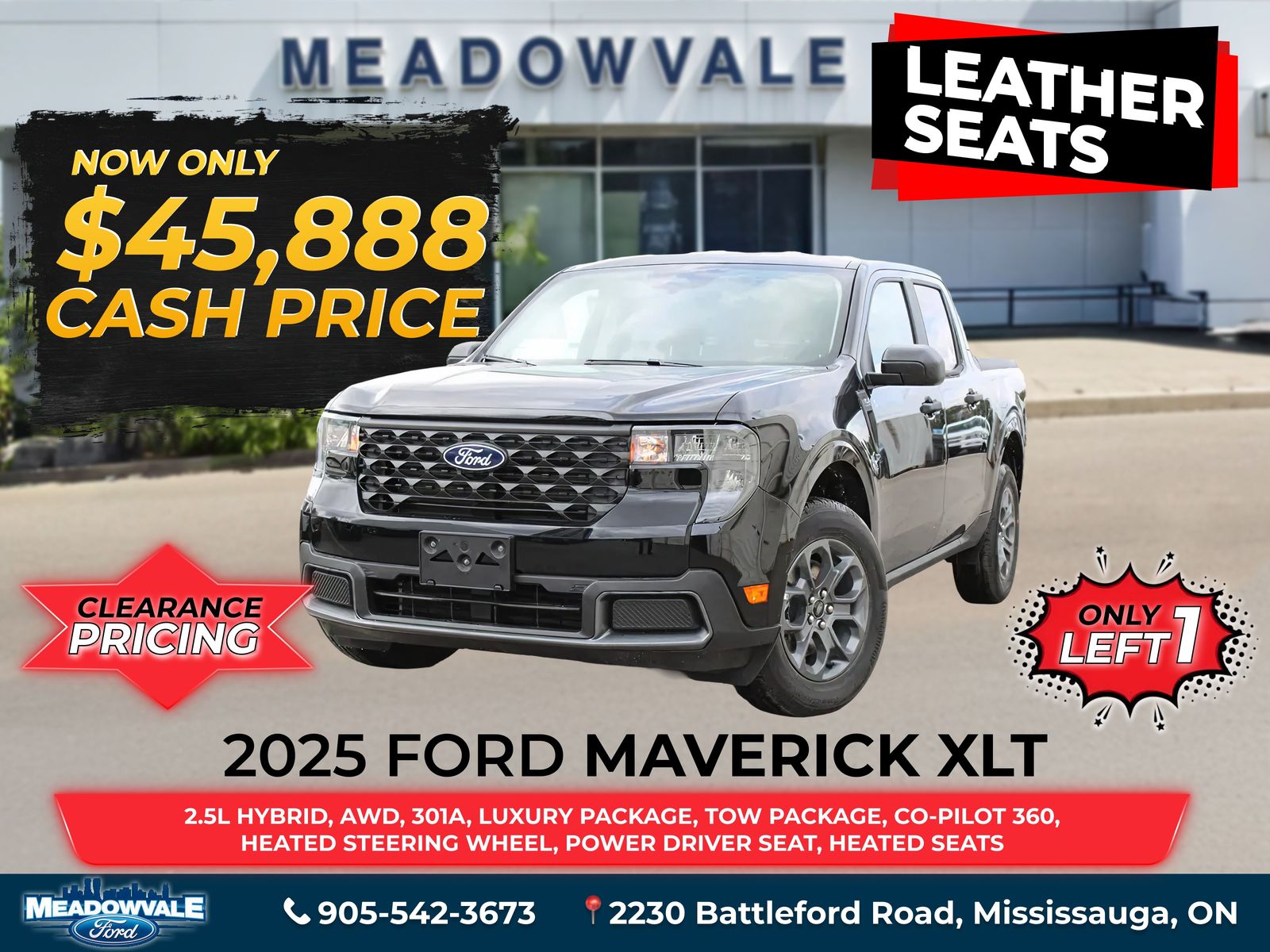 New 2025 Ford Maverick XLT MT21720