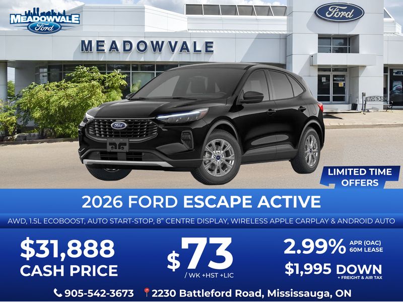 2026 Ford Escape