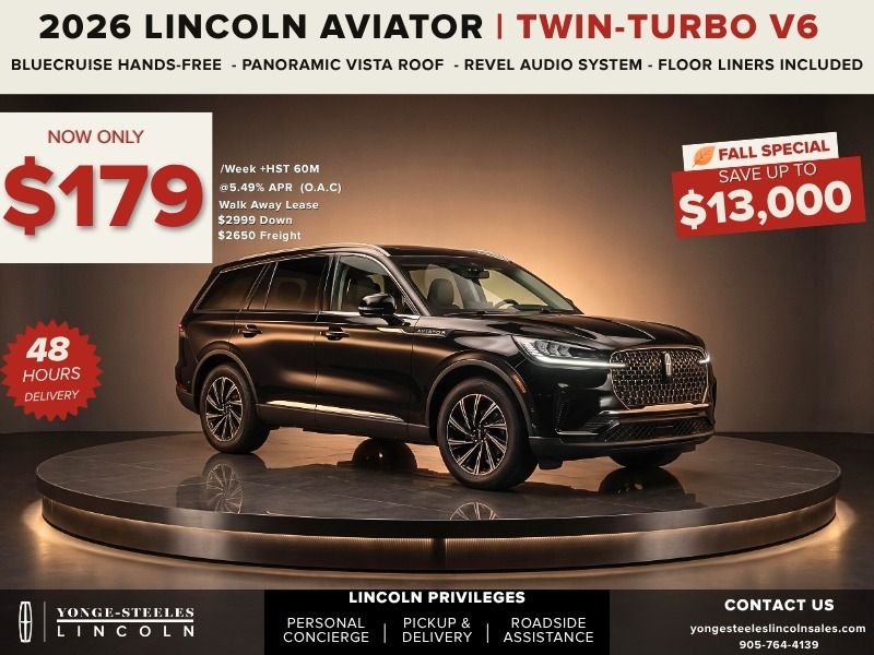 2026 Lincoln Aviator