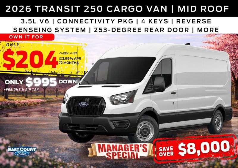 2026 Ford Transit Cargo Van