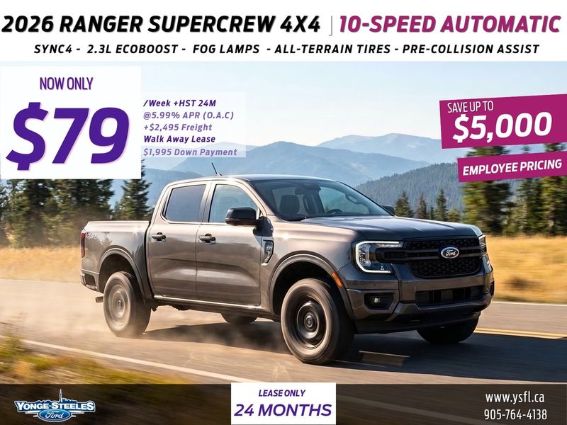 2026 Ford Ranger