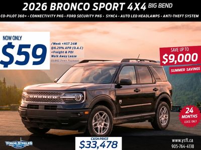 2026 Ford Bronco Sport