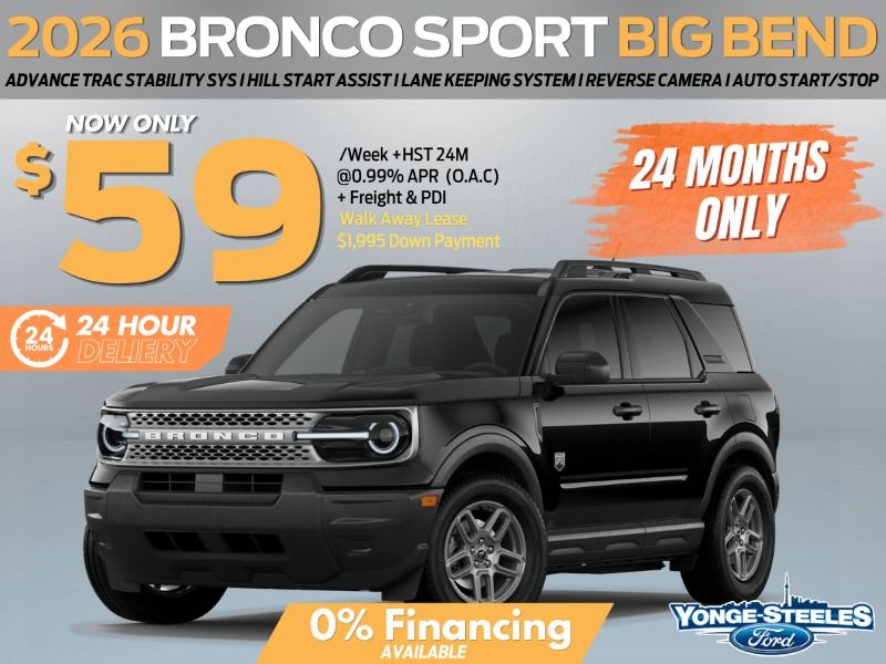 2026 Ford Bronco Sport