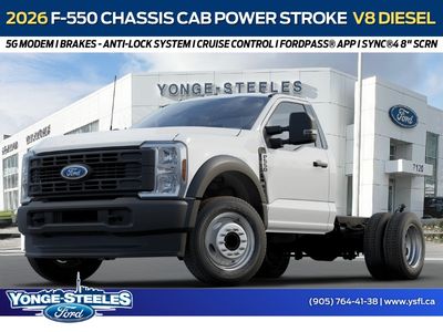 2026 Ford Super Duty F-550 DRW