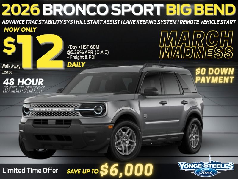 2026 Ford Bronco Sport