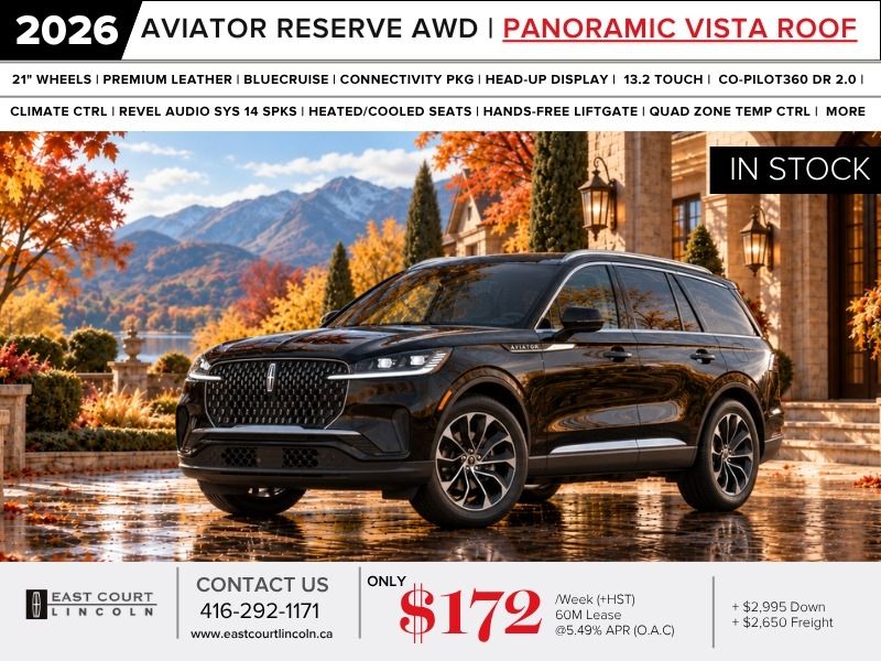 2026 Lincoln Aviator
