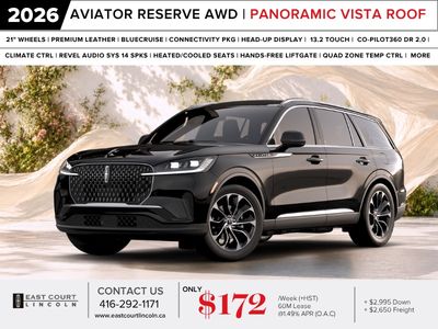2026 Lincoln Aviator