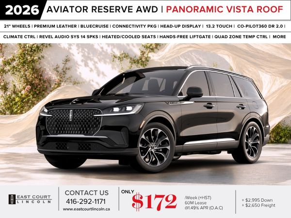 2026 Lincoln Aviator