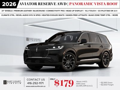 2026 Lincoln Aviator